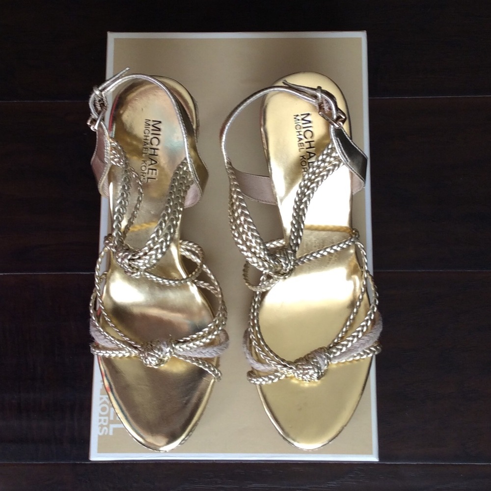 Michael Kors ‘Summer Wedge’ Sandals - Picture 3 of 8
